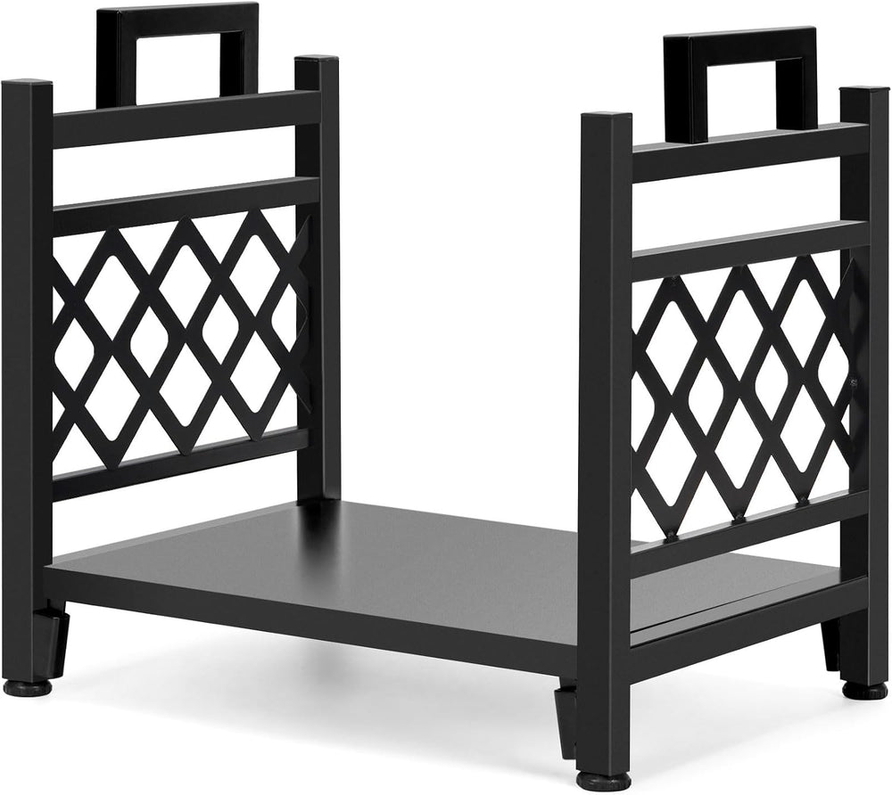 INNO STAGE Firewood Log Rack, Iron Wood Lumber Storage Holder for Fireplace