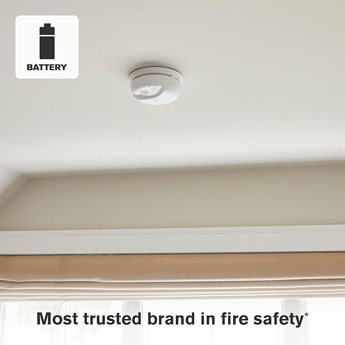 First Alert Combination Smoke & Carbon Monoxide Alarm, Battery Operated D...