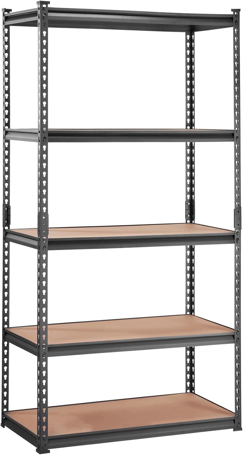 VEVOR Storage Shelves 5-Tier Adjustable 2000 lbs Shelving Unit 36"x18&qu...