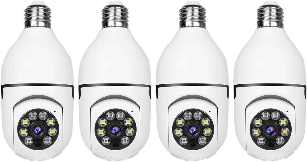 Light Bulb Security Camera -5G& 2.4GHz WiFi 2K Security Cameras Wireless ...