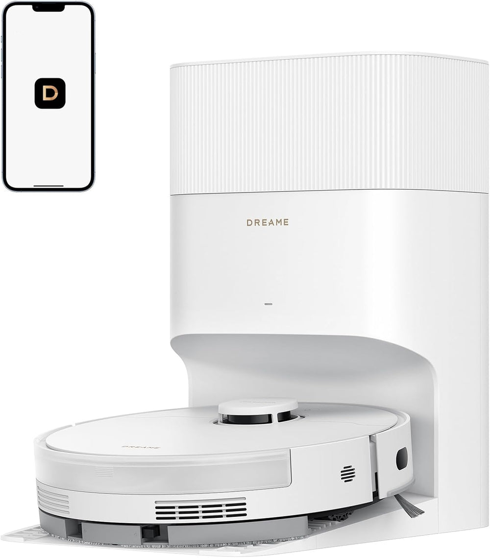 DREAME D20 Plus Robot Vacuum and Mop, 000Pa Suction, Self-Emptying