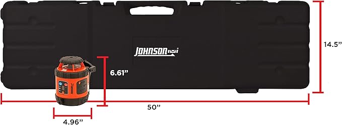 Johnson Level & Tool 99-026K Self-Leveling Horizontal Rotary Laser System w/