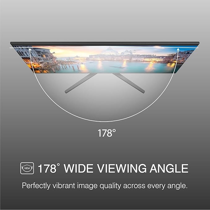 Packard Bell airFrame 27" FHD Monitor, VESA Mount Compatible, Tilt Adjus...
