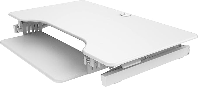 Rocelco 40" Large Height Adjustable Standing Desk Converter