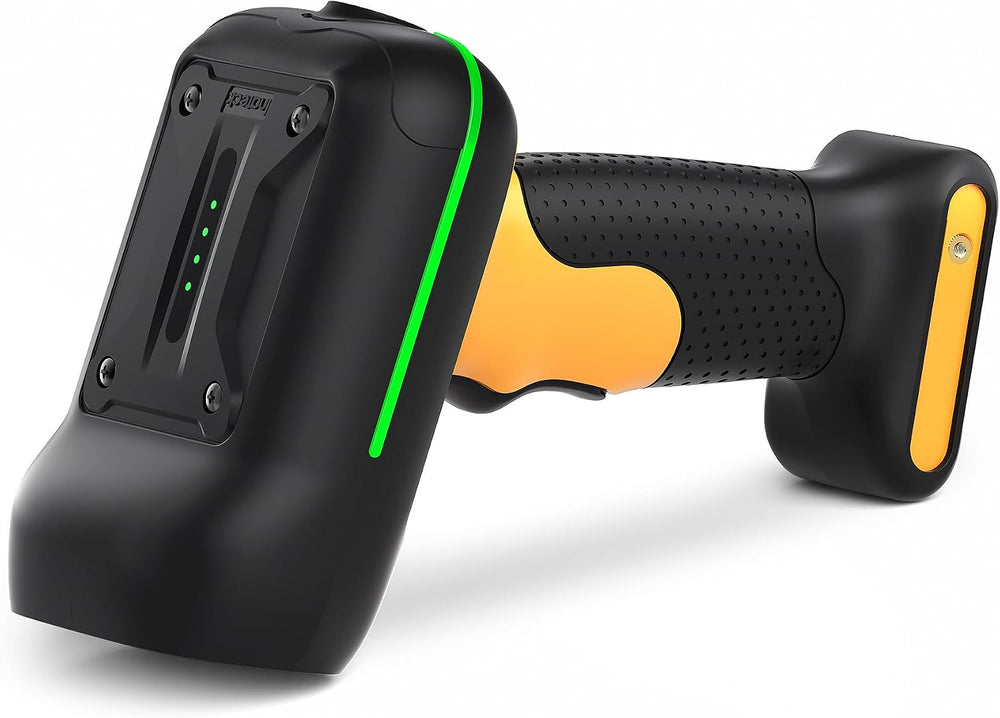 Inateck Industrial Barcode Scanner Bluetooth, 1D 2D QR Code Scanner Wireless
