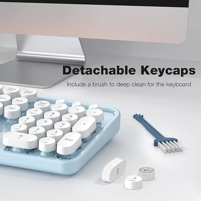 MOFII Wireless Keyboard and Mouse Combo, Computer Full Size 2.4G Plug and Play