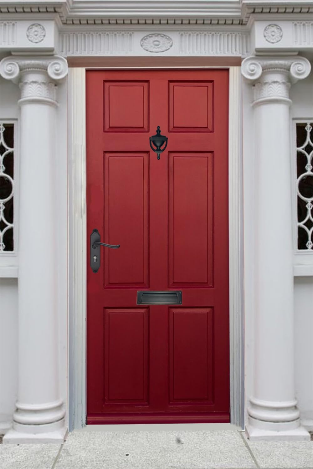 QCAA Solid Brass Mail Slot, with Solid Brass Interior Frame, 13" x 3.625...