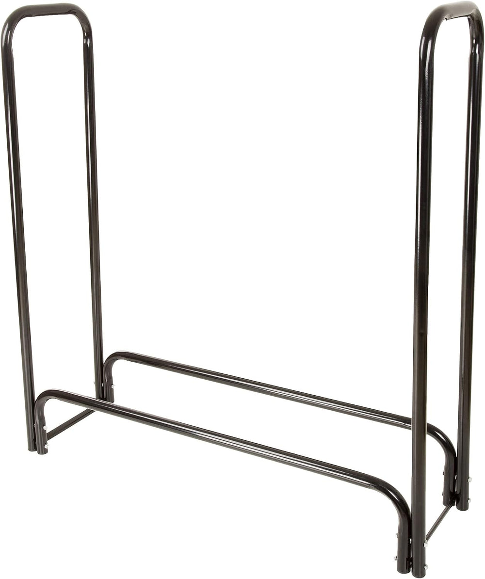 Pure Garden 4ft Firewood Rack Outdoor Wood Rack Log Holder - Heavy Duty Tubul...