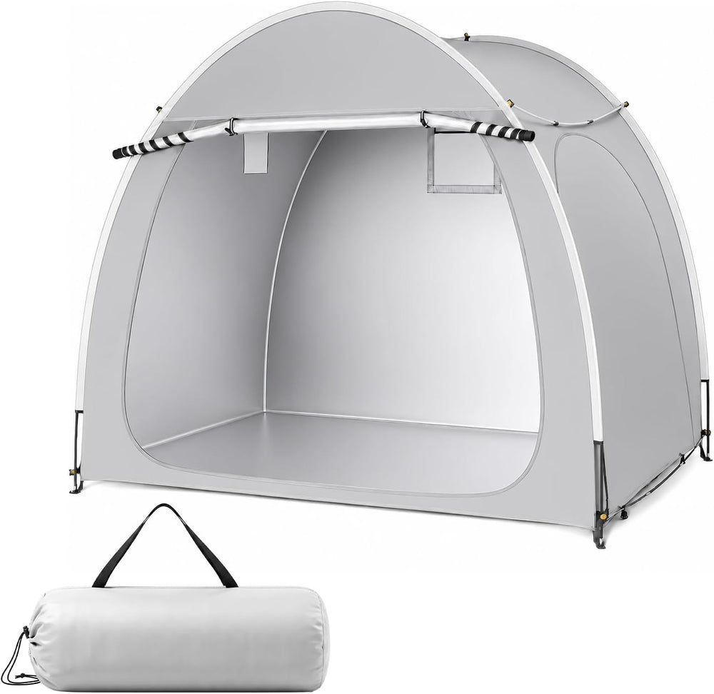 VINGLI Bike Storage Shed Tent for 4-5 Bikes, Outdoor Portable Bicycle Storage...