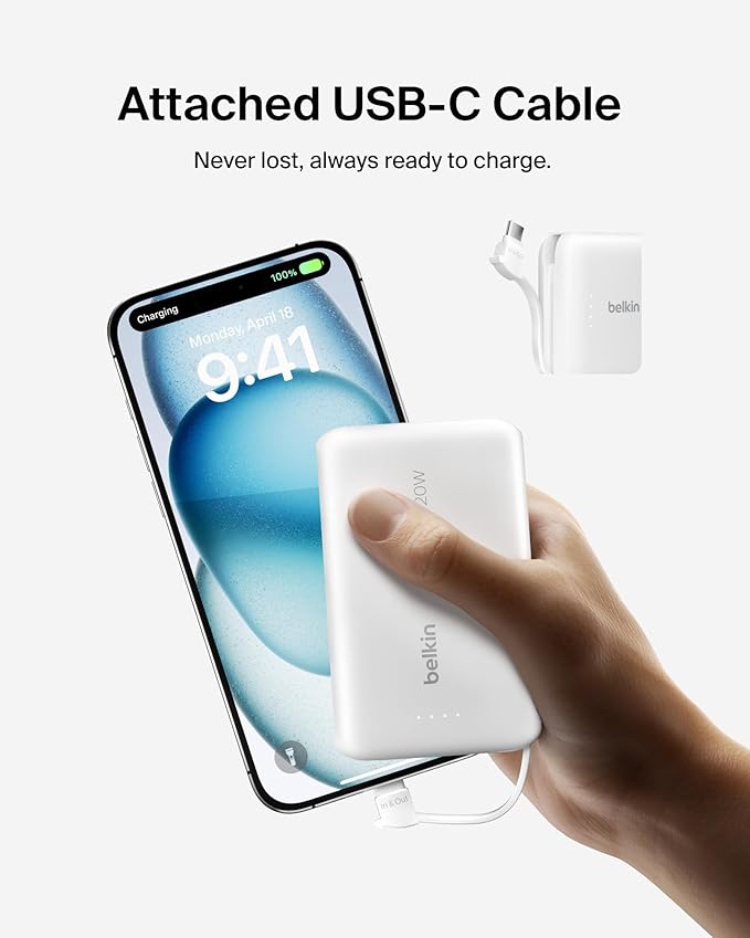 Belkin Portable Charger, Power Bank