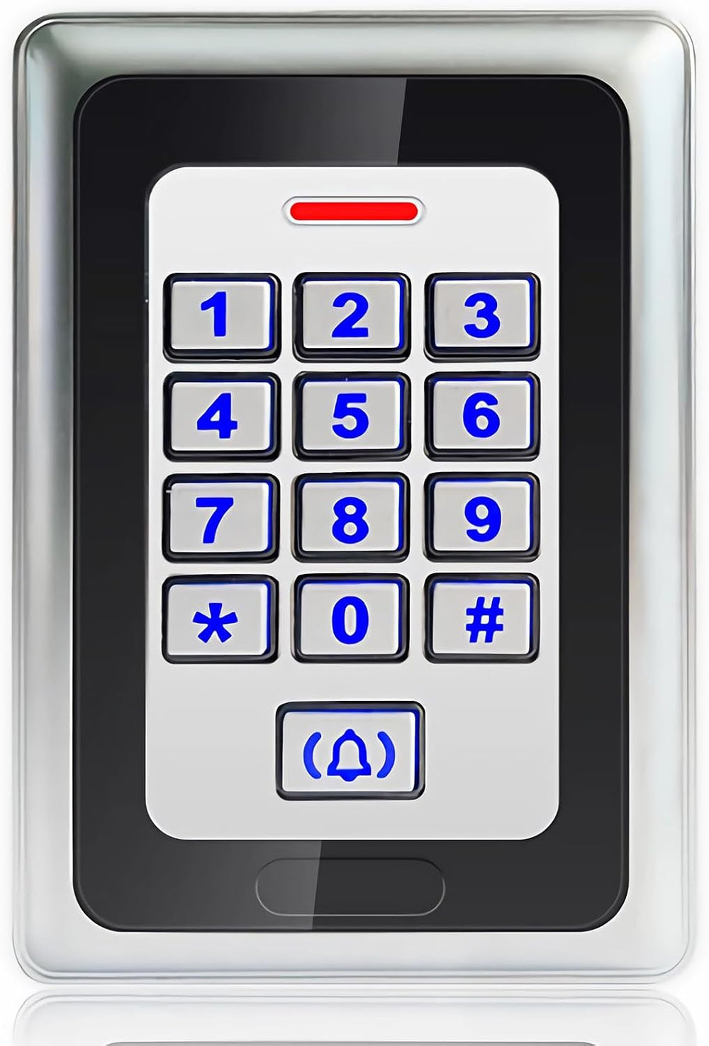 Security Access Control Keypad,RFID Keypad,Door Access Control,Metal Stand-Al...