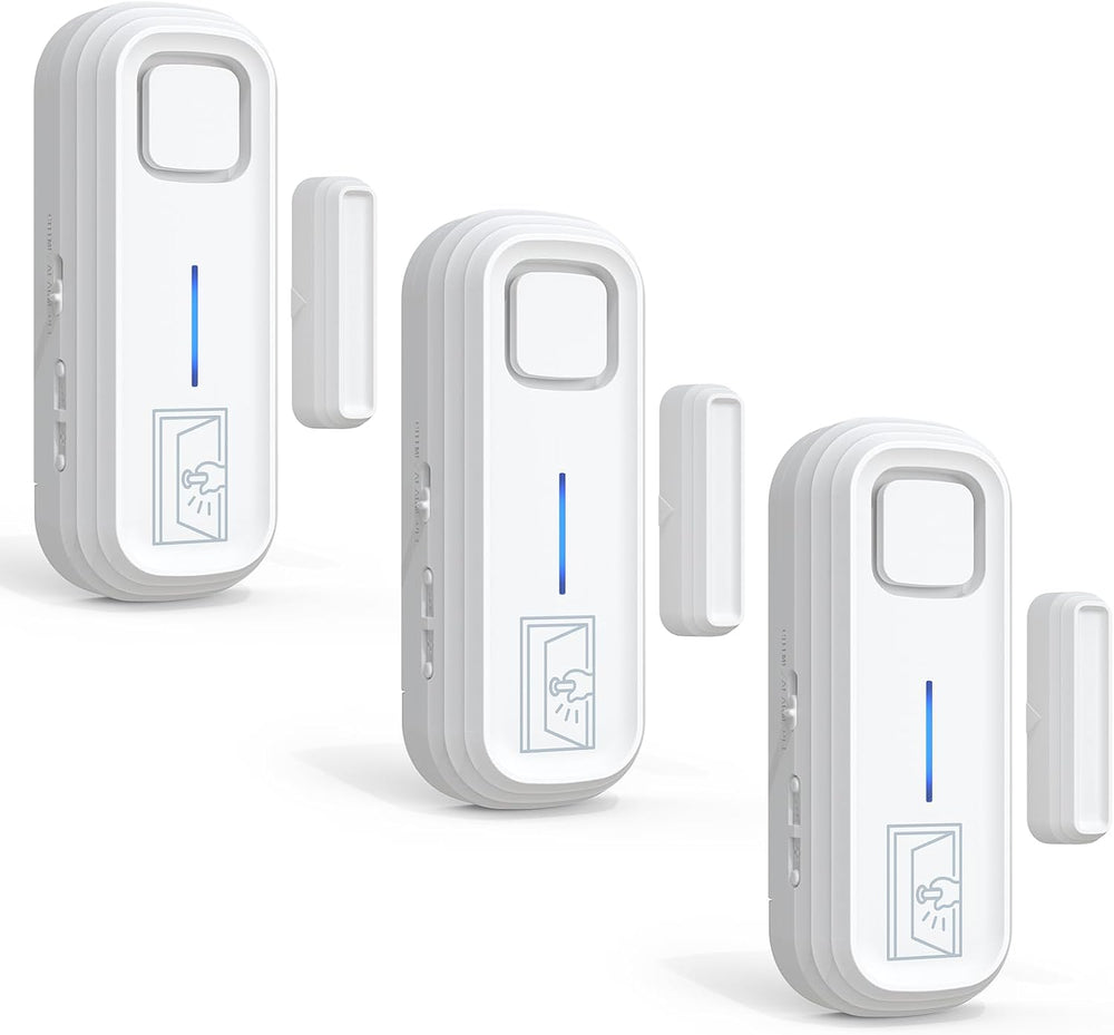 Sanjie Door Alarm with Instant and Delayed Alerts 30s/1min/2min/4min, Door