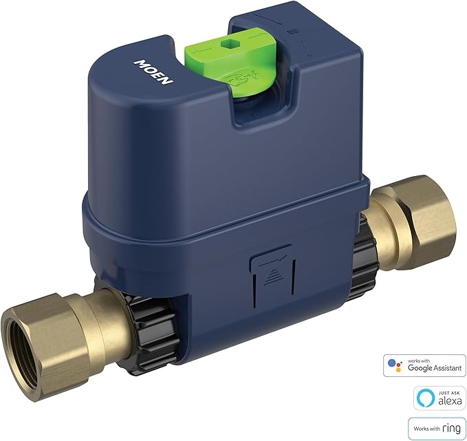 Moen Flo Smart Water Monitor and Automatic Shutoff Sensor, Wi-Fi Connected