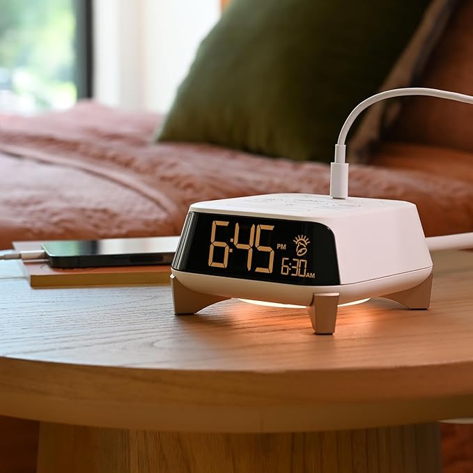 Brandstand CubieTime Zen White | Alarm Clock Charger