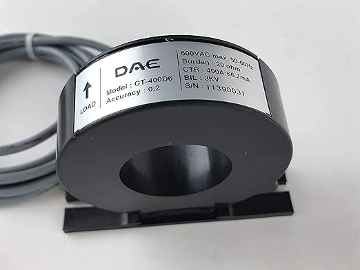DAE P254-400-S KIT, UL kWh Smart Submeter, 3 Phase, 3 Solid Core CTs