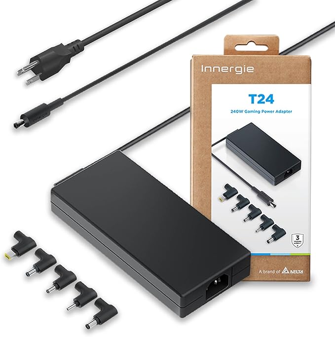 Innergie T24 240W 230W Universal Gaming Laptop Charger Power Adapter