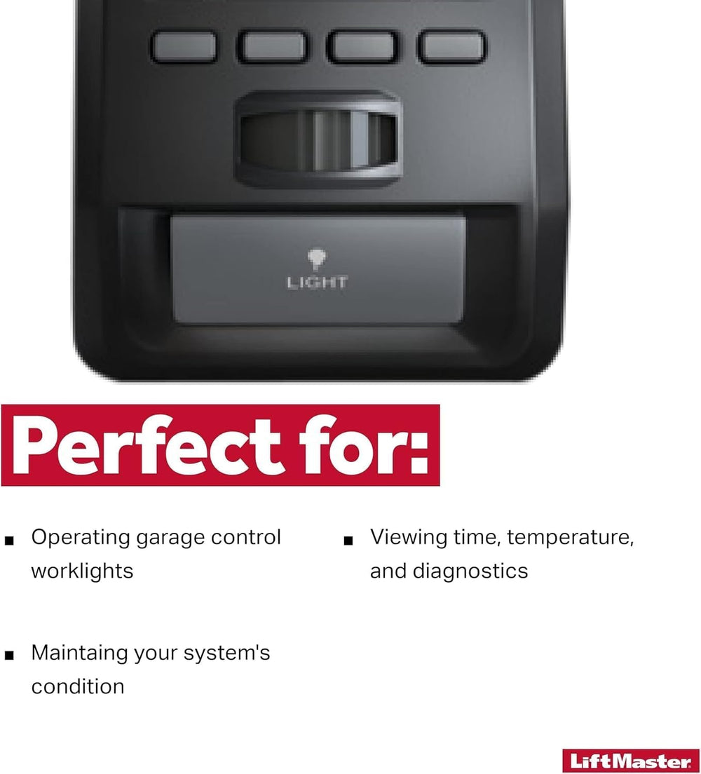 LiftMaster 880LM Motion, 2.0 Garage Door Openers, Detecting Control Panel