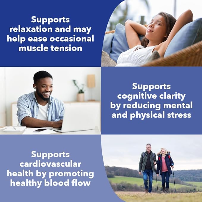 Anxie-T Plus - Extra Strength Stress Relief Supplement - Supports Mood & ...