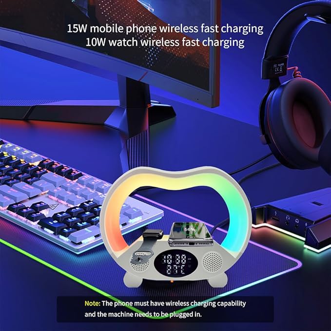 IHAO 6in1 Wireless Charging Station