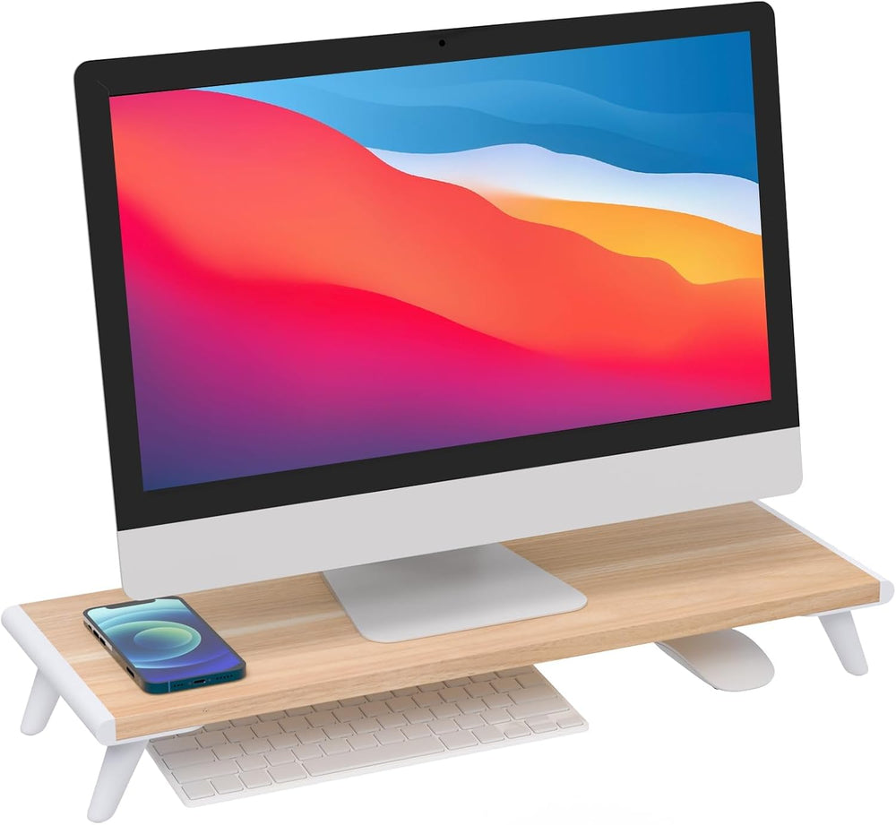 loukin Monitor Stand Riser for Desk, 22.4" x 8.3" Larger Computer S...
