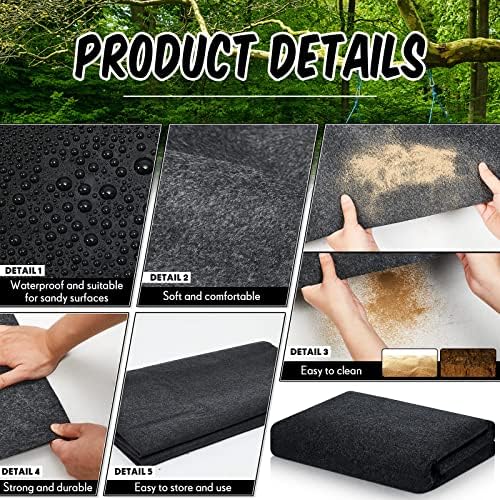 Shed Floor Mat 10 x 14 ft, PE Backing for Garage, Carport and Large Sheds