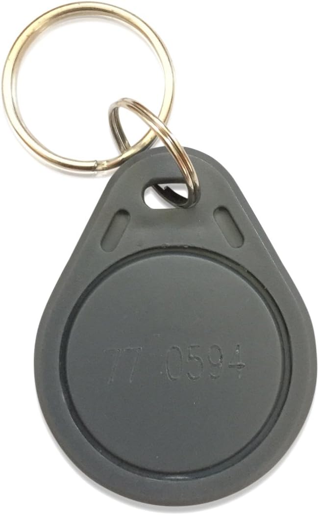 100 Thin 26 Bit Proximity Key Fobs Weigand Prox Keyfobs Compatable with ISOPr...
