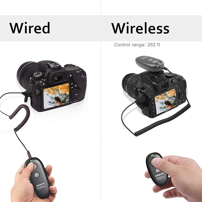 AODELAN Wireless Shutter Release Remote Control
