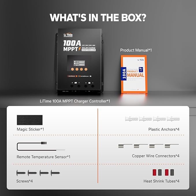 LiTime MPPT Solar Charge Controller