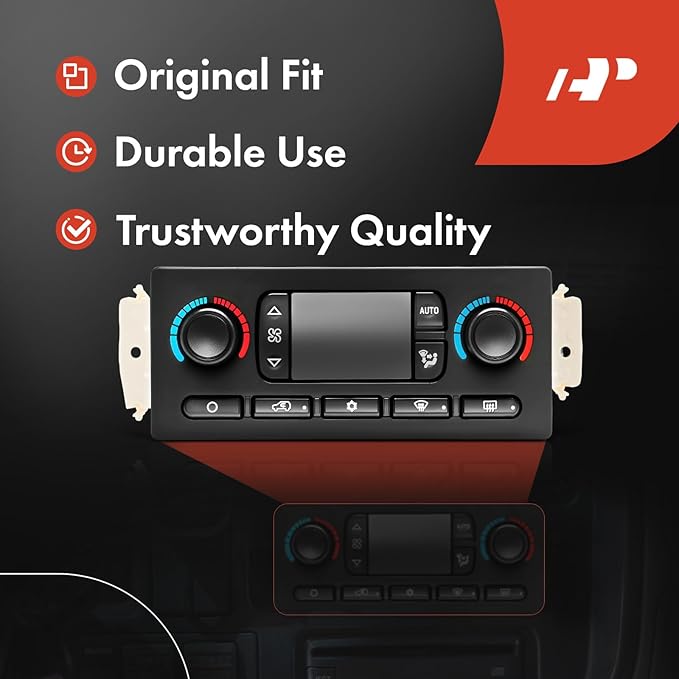 A-Premium Automatic Climate Control Module A/C & Heater Control Panel Com...