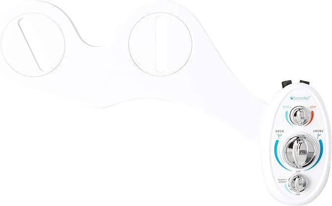 Brondell Bidet Left Hand Bidet Attachment SouthSpa Dual Temperature and Dual