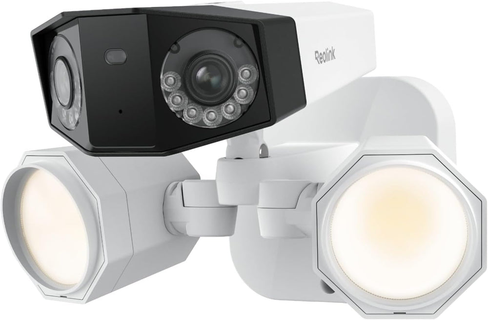 REOLINK 4K PoE Security Camera Duo Floodlight PoE, 180° Ultra-Wide Angle