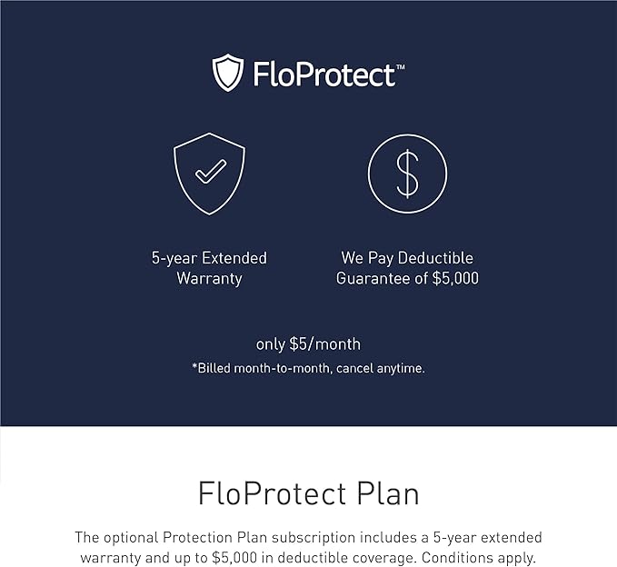 Moen Flo Smart Water Monitor and Automatic Shutoff Sensor, Wi-Fi Connected