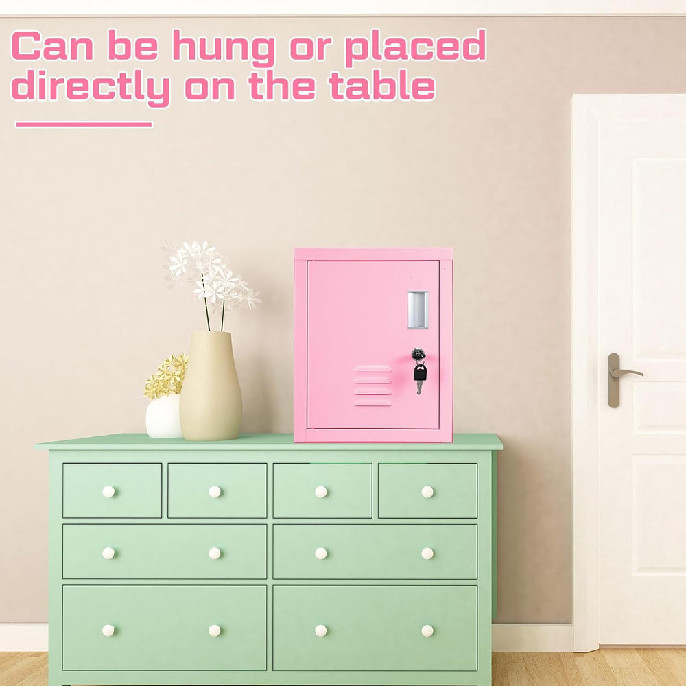 Suzile Lockable Storage Cabinet Metal Lockable Steel Storage Cabinet Organize...