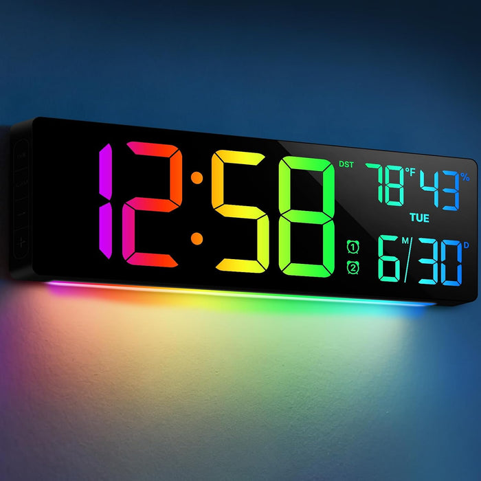 18.5" Large Digital Wall Clock