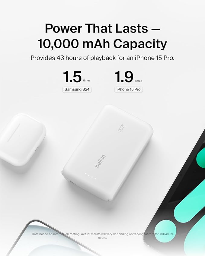 Belkin Portable Charger, Power Bank