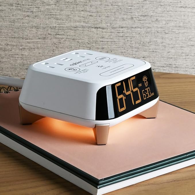 Brandstand CubieTime Zen White | Alarm Clock Charger