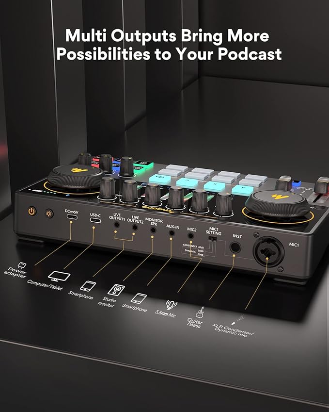 MAONO-MaonoCaster-Podcast Equipment Bundle
