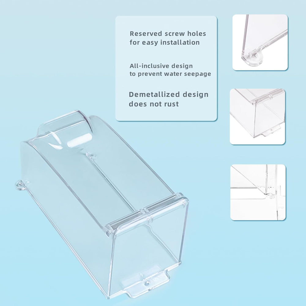 Clear Gate Outdoor Keypad Cover,Flip Access Control Rain Cover，Doorbell rain ...
