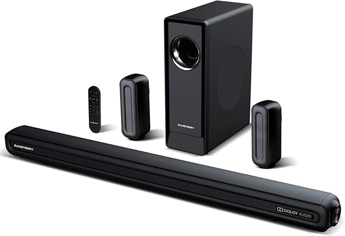 5.1 CH Surround Sound Bar with Dolby Audio, Sound Bars