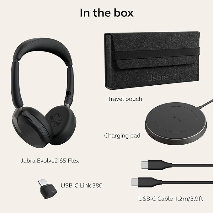 Jabra Evolve2 65 Flex Stereo Headset