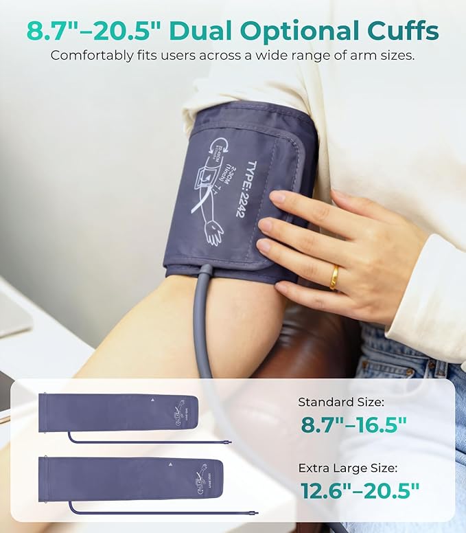 YONLO Blood Pressure Monitor, Automatic Upper Arm Blood Pressure Monitors