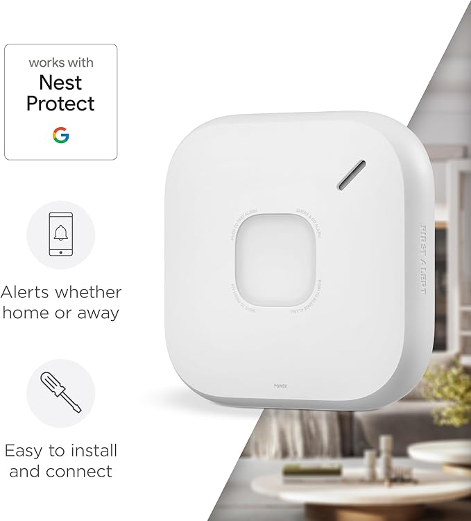 First Alert SC5 Battery Smart Smoke & Carbon Monoxide Alarm