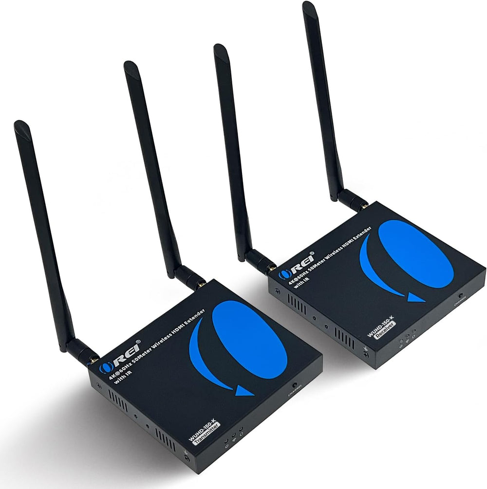 OREI Wireless HDMI Extender Transmitter & Receiver Dongle UtraHD 5.1-5.2 ...