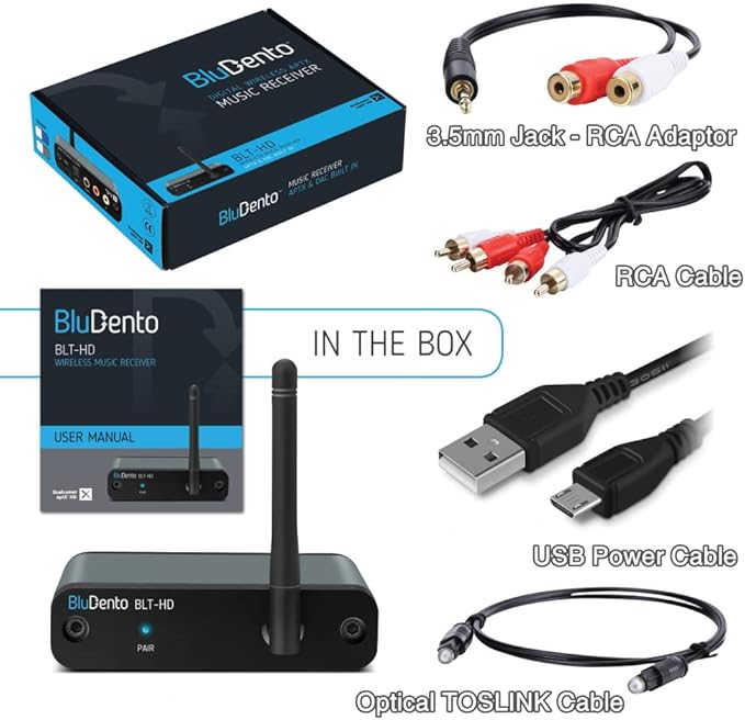 BLT-HD LDAC/aptX HD Bluetooth 5.1 Hi-Fi Receiver