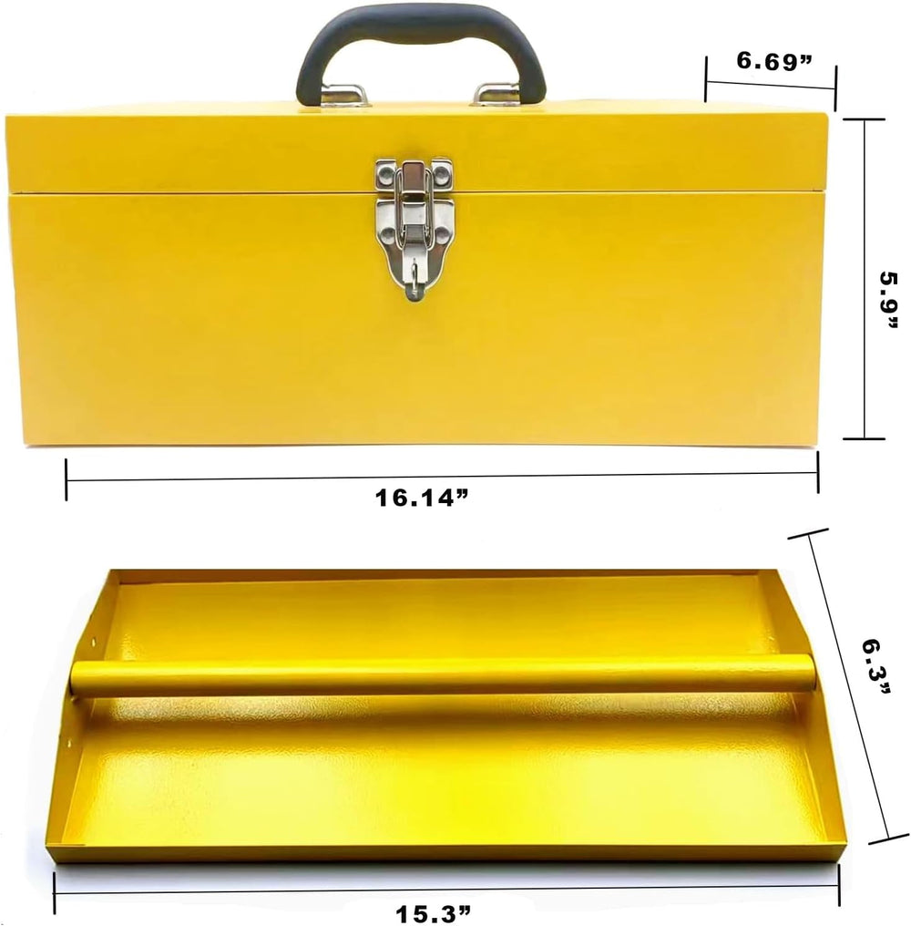 Large Tool Box Organizer Took Box Fishing Tackle Box 16 Inch Tool Box Small M...