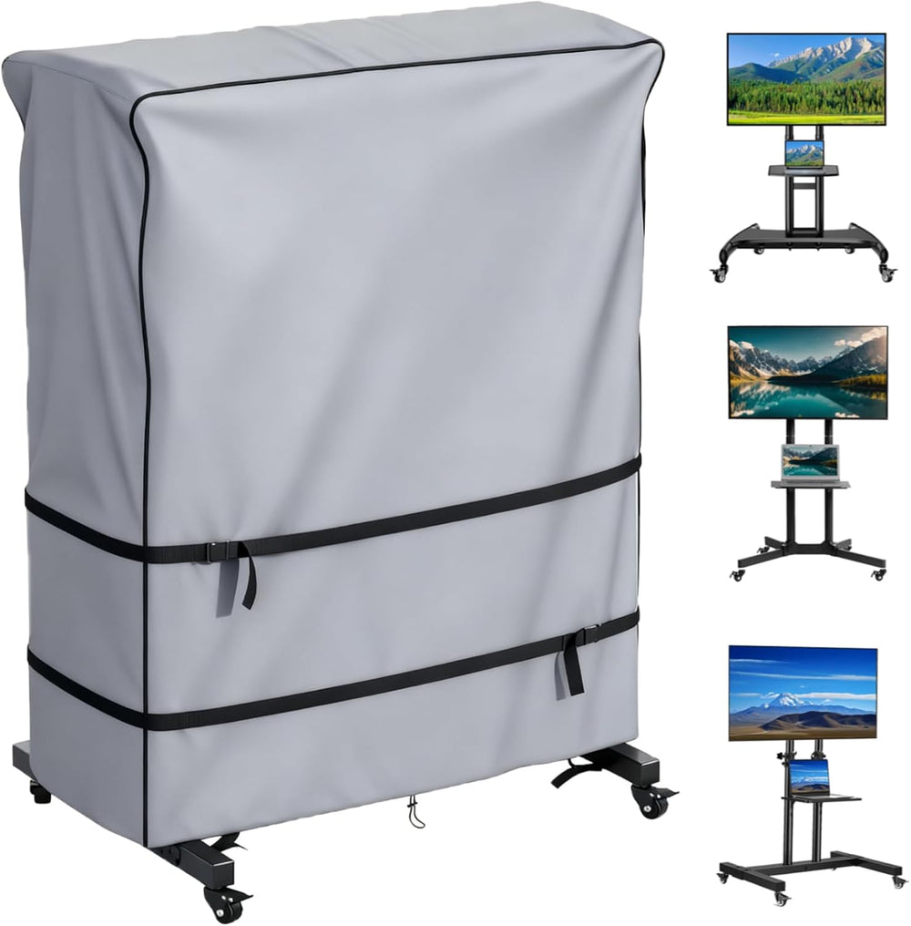 JINLI 45-50 inch outdoor TV trolley cover, courtyard TV cover, Oxford fabric