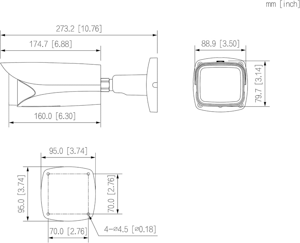 EmpireTech Smart 2MP 1/2.8" CMOS Ultra Low Light Starlight IR Bullet IP ...