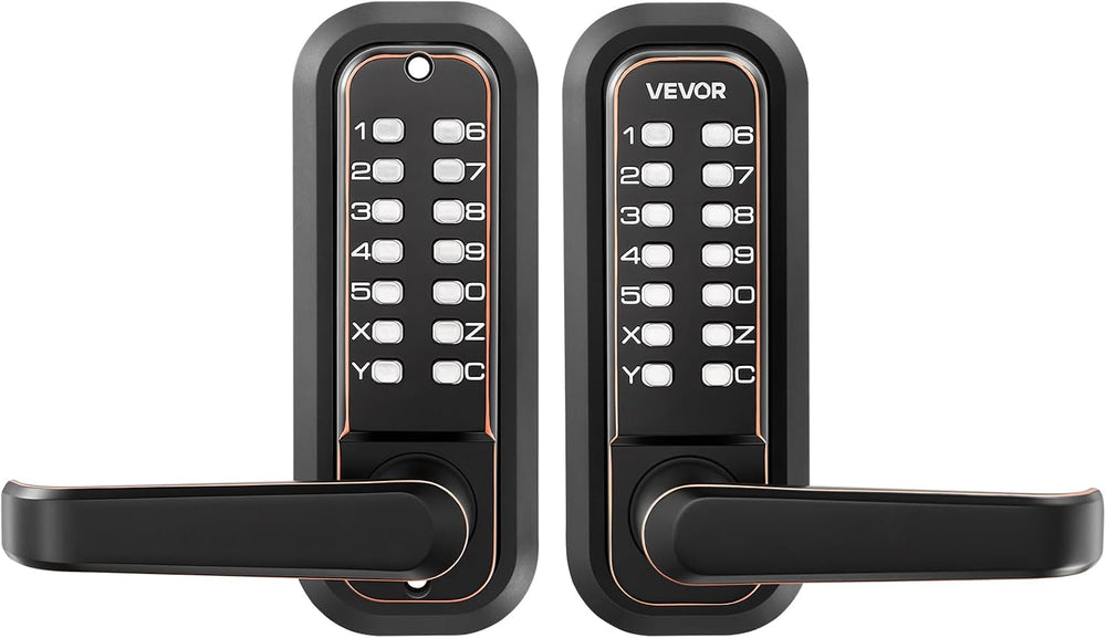 VEVOR Mechanical Keyless Entry Door Lock, 2.0 Code Upgrade, 4-7 Digits Code, ...