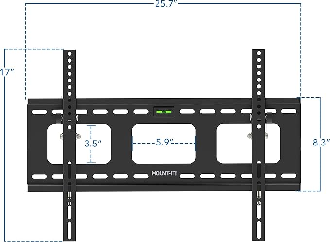 Mount-It Low-Profile Tilting TV Wall Mount Bracket