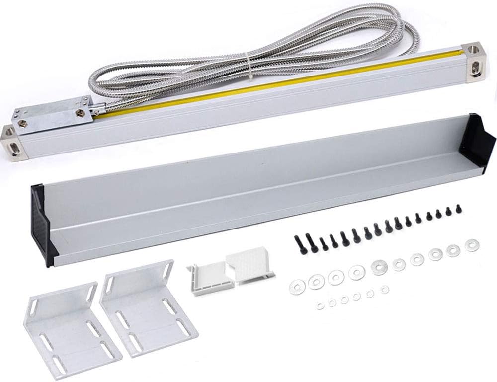 TOAUTO Digital Readout 2 Axis 3 Axis DRO Display Linear Scale 900mm 36"